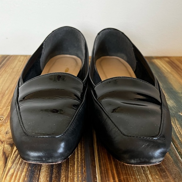 Enzo Angiolini Black Patent Mule Softique Flats Size 8M - Picture 3 of 7